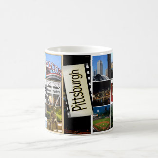 Magische Tasse-Pittsburgh-Image wird angezeigt, we Verwandlungstasse