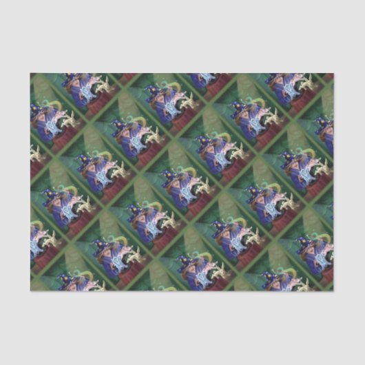 Magische Tat Seidenpapier (Vorderseite)