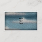 Magische Teppich-Katze, Visitenkarteschablone Visitenkarte (Rückseite)