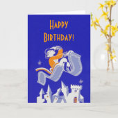 Magische Teppichkarte Karte (Gelbe Blume)