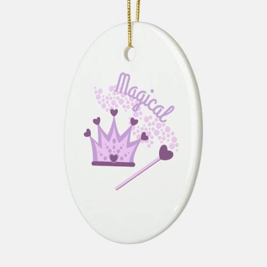 Magische Tiara Keramikornament (Links)