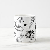 Magische Tinte Zeichnend nahtloses Muster Kaffeetasse (Mittel)