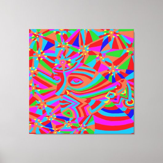 Magische Trance 2 Leinwanddruck (Vorderseite)