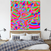 Magische Trance 2 Leinwanddruck (Insitu (Schlafzimmer))