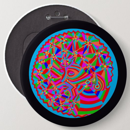 Magische Trance Button (Vorne & Hinten)