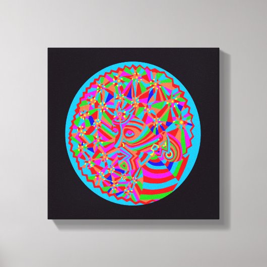 Magische Trance Leinwanddruck (Vorderseite)