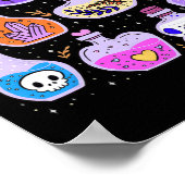 Magische Tränen Flaschen Hexenmeisterschaft Print Poster (Ecke)