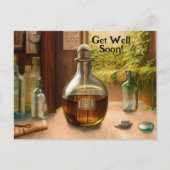 Magische Tränen werden bald gut Postkarte (Vorderseite)