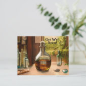 Magische Tränen werden bald gut Postkarte (Stehend Vorderseite)