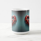 Magische Transformationen Liebe Symbol Morphing Ta Verwandlungstasse (Zentrum)