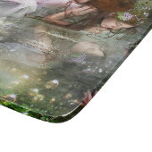 Magische u. mystische Fantasie Schneidebrett (Ecke)