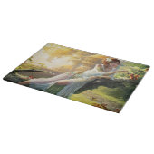 Magische u. mystische Fantasie Schneidebrett (Ecke)