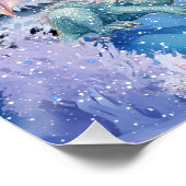 Magische und Whimsikale Weihnachtszucht Poster (Ecke)