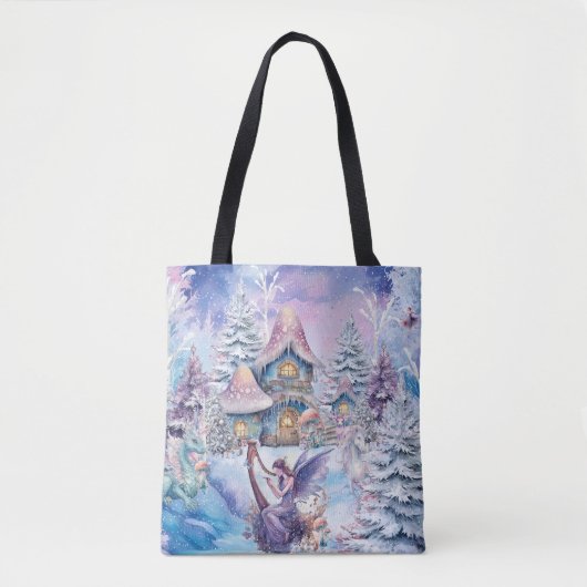 Magische und Whimsikale Weihnachtszucht Tasche (Vorderseite)