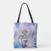 Magische und Whimsikale Weihnachtszucht Tasche (Rückseite)