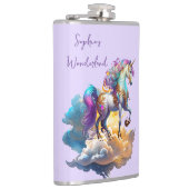 Magische Unicorn Fantasiewolken romantisieren Gebu Flachmann (Rechts)