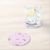 Magische Unicorn Regenbogengradientengeburtstag Untersetzer (Vor Ort)