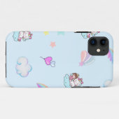 Magische Unicorn-Regenbogenmuster Case-Mate iPhone Hülle (Rückseite (Horizontal))