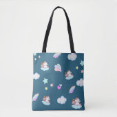 Magische Unicorn-Regenbogenmuster Tasche (Vorderseite)