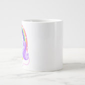 Magische Unicorn-Spezialitäten-Tasse Jumbo-Tasse (Vorderseite)