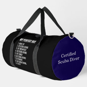 Magische Unterwassererkundung durch einen Taucher Duffle Bag