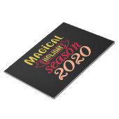 Magische Urlaubssaison 2020 Notizblock (angewinkelt)