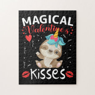 Magische Valentinsküsse Puzzle