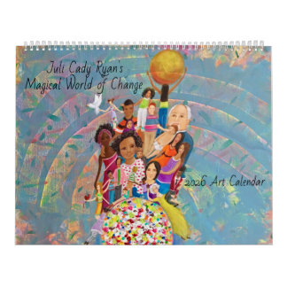 Magische Veränderung Whimsical Art 2025 Kalender