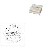 Magische Verdienste und Wunder | Stars Fallender S Gummistempel (Stempel)