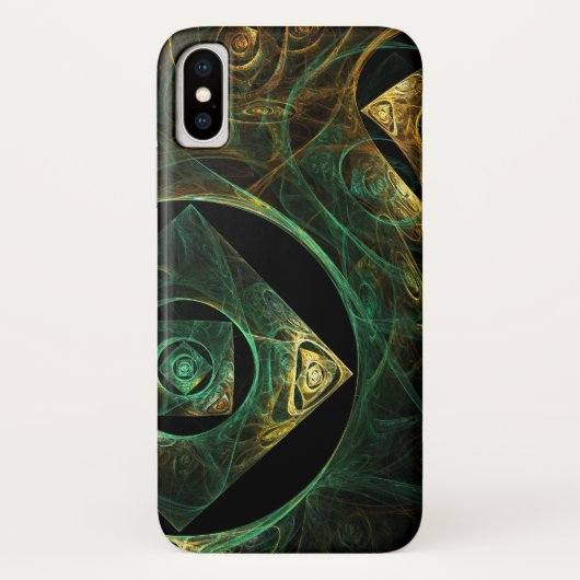 Magische Vibrationen Abstrakt Art Case-Mate iPhone Hülle (Rückseite)