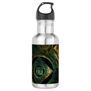 Magische Vibrationen Abstrakt Art Flasche Trinkflasche