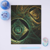 Magische Vibrationen Abstrakt Art Flyer (Einzeln)