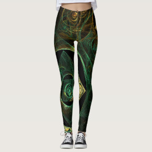 Magische Vibrationen Abstrakt Art Leggings