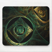 Magische Vibrationen Abstrakt Art Mousepad (Vorne)