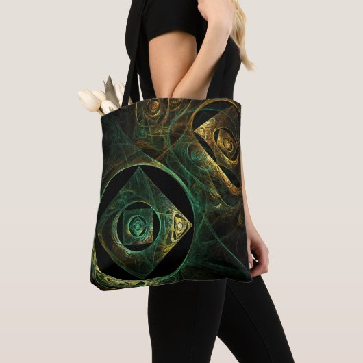 Magische Vibrationen Abstrakt Art Tasche (Von Nahem)