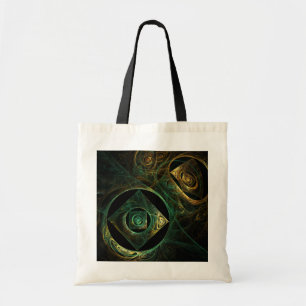 Magische Vibrationen Abstrakt Art Tote Tasche