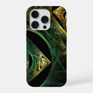Magische Vibrationen Abstrakte Fraktal-Kunst-Desig iPhone 15 Pro Hülle