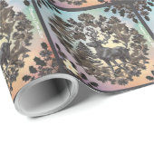 "Magische Wälder" Geschenkpapier (Rolleneckpunkt)