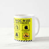 Magische Warnungen: Tasse (VorderseiteRechts)