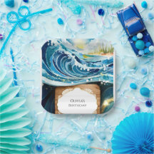 Magische Wasser-Kinder-Ozeanwellen zum Geburtstag