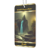 Magische Wasserfälle in der Nacht, einzigartig dei Autolufterfrischer (Links)