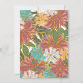 Magische Wasserfarbe Niedlich Ladybug Girls 1. Geb Einladung (Rückseite)