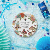 Magische Wasserfarbe Niedlich Ladybug Mädchen Gebu Pappteller (Party)