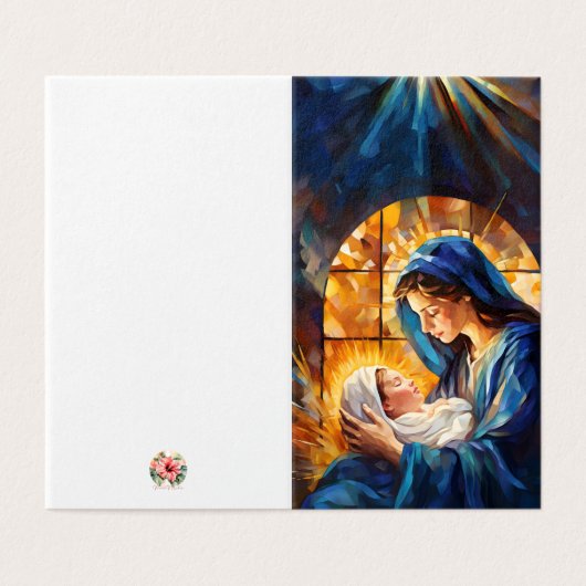 Magische Weihnachten (Außenseite Aufgefaltet)