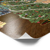 Magische Weihnachten Fotodruck (Ecke)