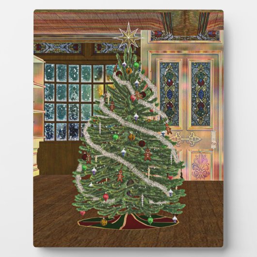 Magische Weihnachten Fotoplatte (Vorderseite)