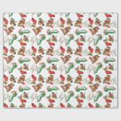 Magische Weihnachten Geschenkpapier (Flach)