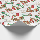 Magische Weihnachten Geschenkpapier (Ecke)