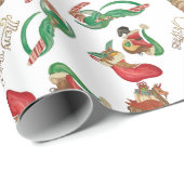 Magische Weihnachten Geschenkpapier (Rolleneckpunkt)