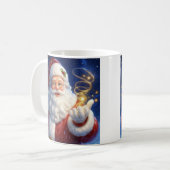 Magische Weihnachten Kaffeetasse (Vorderseite Links)